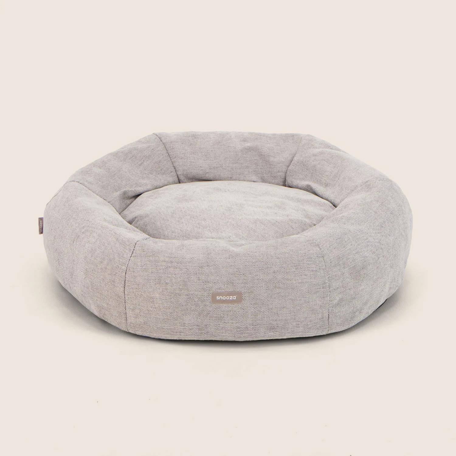 Snooza Panelled Cuddler Bed - Pebble